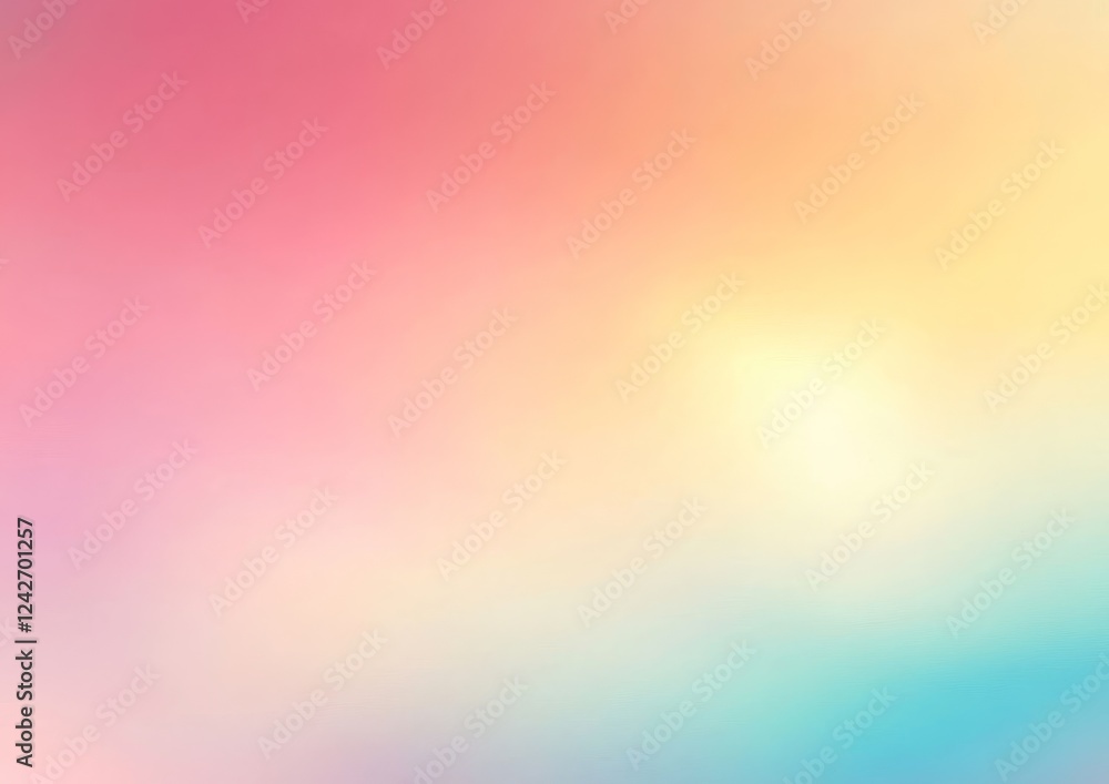 Fototapeta premium Pastel sunset gradient background, website design