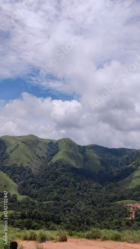 Wallpaper Mural landscape with mountains Torontodigital.ca