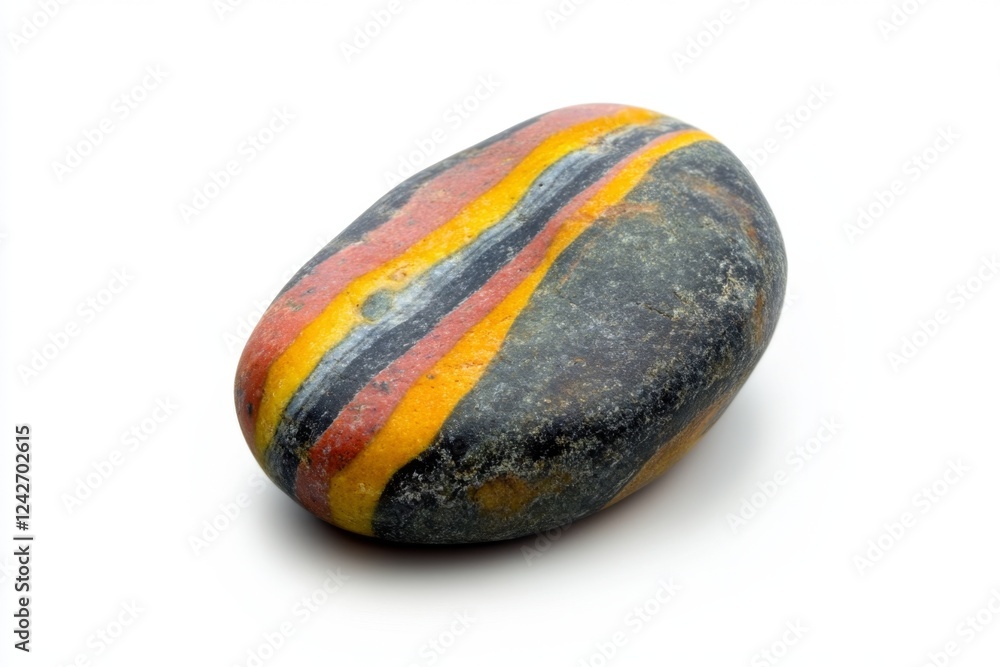 Colorful Natural Stone with Intricate Pattern Colorful Natural Stone with Intricate Pattern