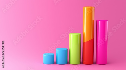 A polished 3D graph uses bold color transitions to depict detailed trends, making temporal data more engaging. Free Download A polished 3D graph uses bold color transitions to depict detailed trends, making temporal data more engaging. - GFXLoad