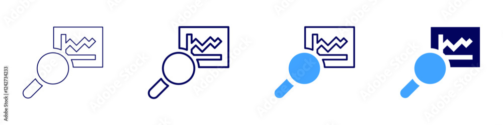 Brand awareness icon in 4 different styles. Thin Line, Line, Bold, and Bold Line. Duotone style. Editable stroke Brand awareness icon in 4 different styles. Thin Line, Line, Bold, and Bold Line. Duotone style. Editable stroke