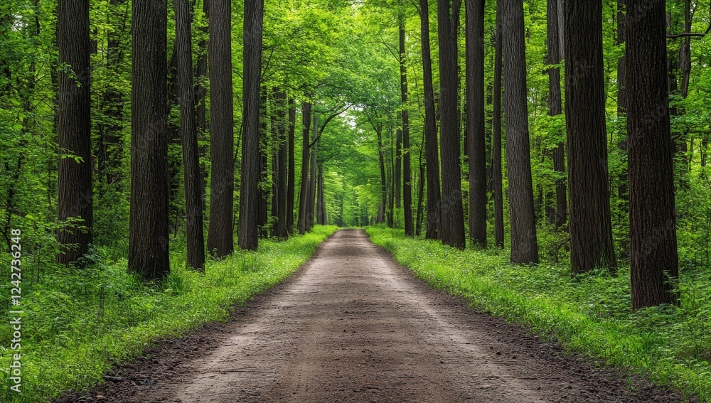 Forest path, trees, sunlight, greenery, nature, road, journey, summer, serenity, background Forest path, trees, sunlight, greenery, nature, road, journey, summer, serenity, background