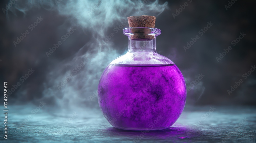 Mysterious Purple Potion: A Dark Fantasy Elixer Mysterious Purple Potion: A Dark Fantasy Elixer
