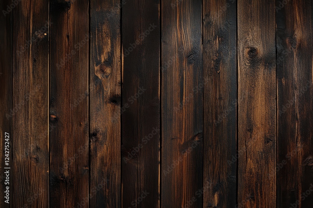 Dark brown wood planks background texture, vertical, rustic, design Dark brown wood planks background texture, vertical, rustic, design