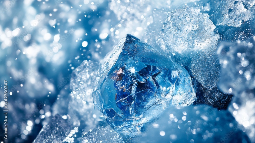 A climber scaling an icy cliff, shot from below to emphasize the towering height of the frozen waterfall. The climber is dressed in bright gear with crampons and ice axes, creating a vivid contrast A climber scaling an icy cliff, shot from below to emphasize the towering height of the frozen waterfall. The climber is dressed in bright gear with crampons and ice axes, creating a vivid contrast
