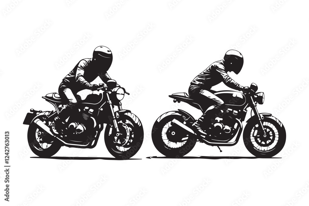 Motorcycle silhouette on a white background, Black clean artwork on white background, motorcycle, bike, motorbike, motor, speed, wheel, biker, sport, engine, transport, transportation, isolated, ride Motorcycle silhouette on a white background, Black clean artwork on white background, motorcycle, bike, motorbike, motor, speed, wheel, biker, sport, engine, transport, transportation, isolated, ride