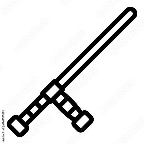 baton Line Icon