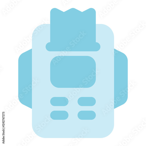 payment machine icon for illustration