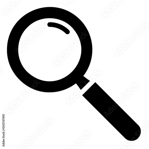 magnifying glass Solid icon