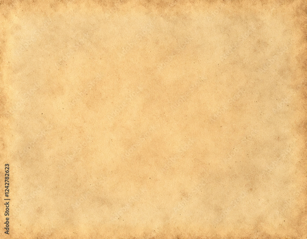 AI image of an aged parchment paper with a distressed brown border, creating a vintage and antique aesthetic perfect for backgrounds or artistic projects. AI image of an aged parchment paper with a distressed brown border, creating a vintage and antique aesthetic perfect for backgrounds or artistic projects.