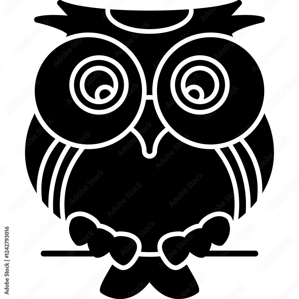 Obraz premium Owl Icon