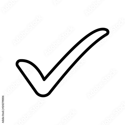 checkmark icon color editable on white background
