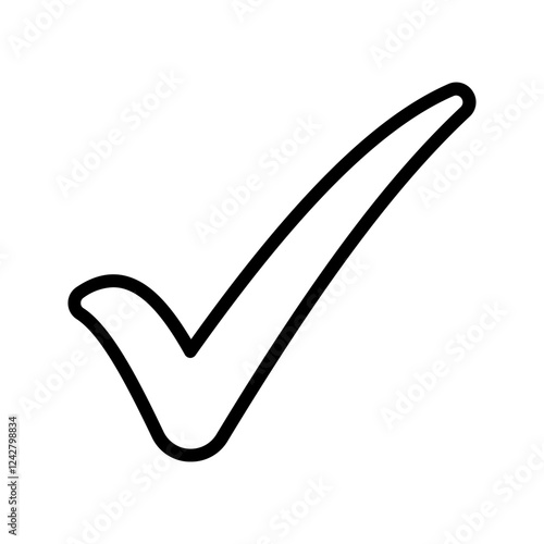 checkmark icon color editable on white background
