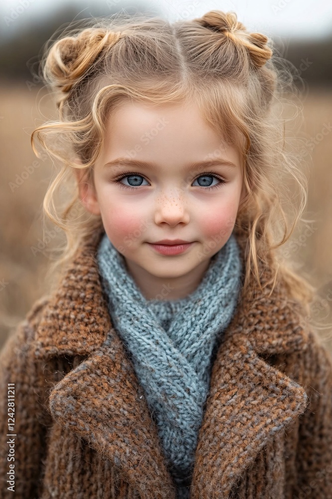 Radiant Beauty: Joyful Girl Collage Radiant Beauty: Joyful Girl Collage