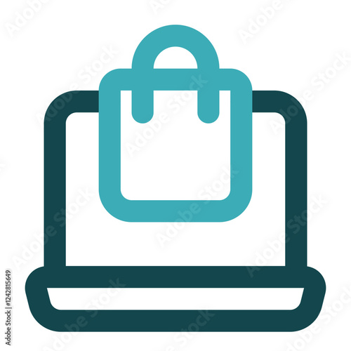 online store icon for illustration