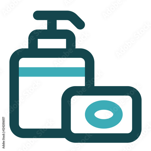 toiletries icon for illustration