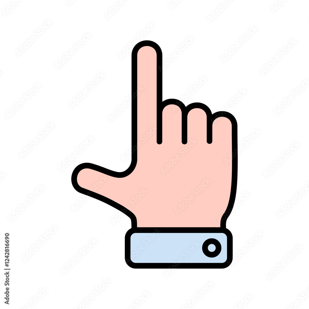 Obraz premium Hand Gesture Icon