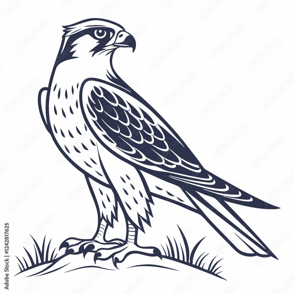 Fototapeta premium eagle vector illustration