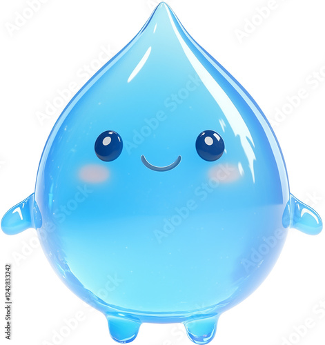 h2o, 만화, 방울, blue, 아이콘, 삽화, 문자, 벡터, 미소, 기호, 해피, 낯, 익살, 바다, 재미, 액체, 스마일리, 귀여운, 물고기, 레인, 고립시키는, h2o, 요약, 네이처, 기호, 물, 물방울 아이콘, 물방울 캐릭터, World Water Day, Water Drops