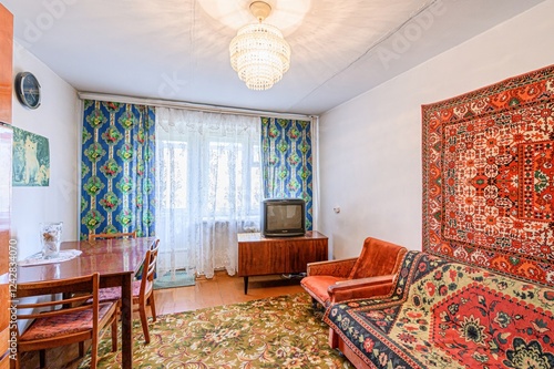 interior apartment room rare not modern simple design 70s 80s 90s