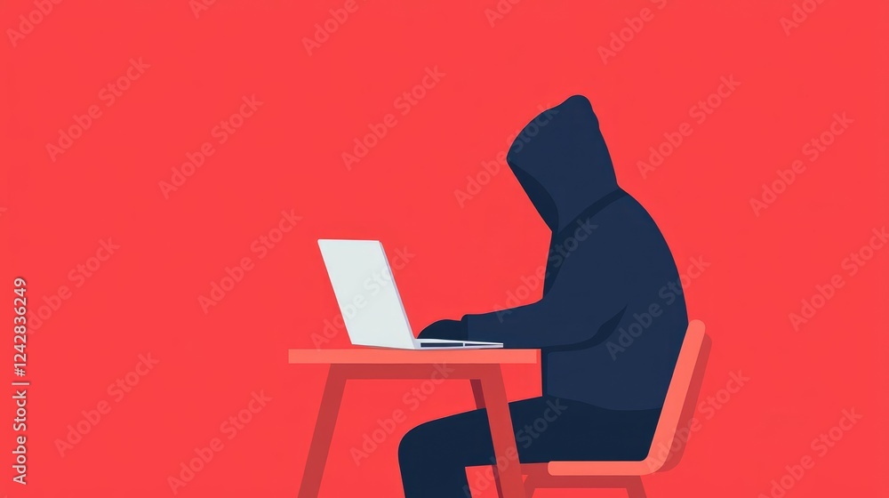 Digital transformation cybersecurity concept. Cybercrime prevention, engaging graphics, flat design illustration Digital transformation cybersecurity concept. Cybercrime prevention, engaging graphics, flat design illustration