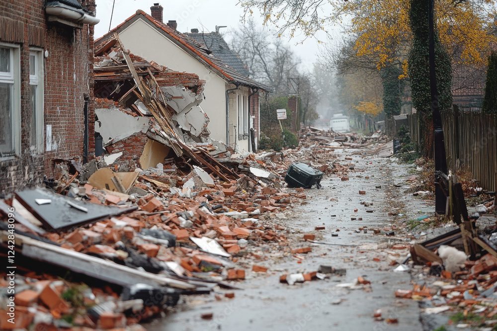 Powerful Earthquake Leaves Survivors Searching for Shelter Powerful Earthquake Leaves Survivors Searching for Shelter