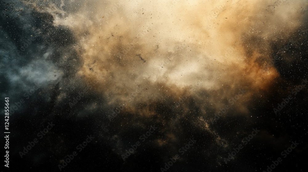 Glowing noise texture with gradient shifts and dynamic light particles Glowing noise texture with gradient shifts and dynamic light particles