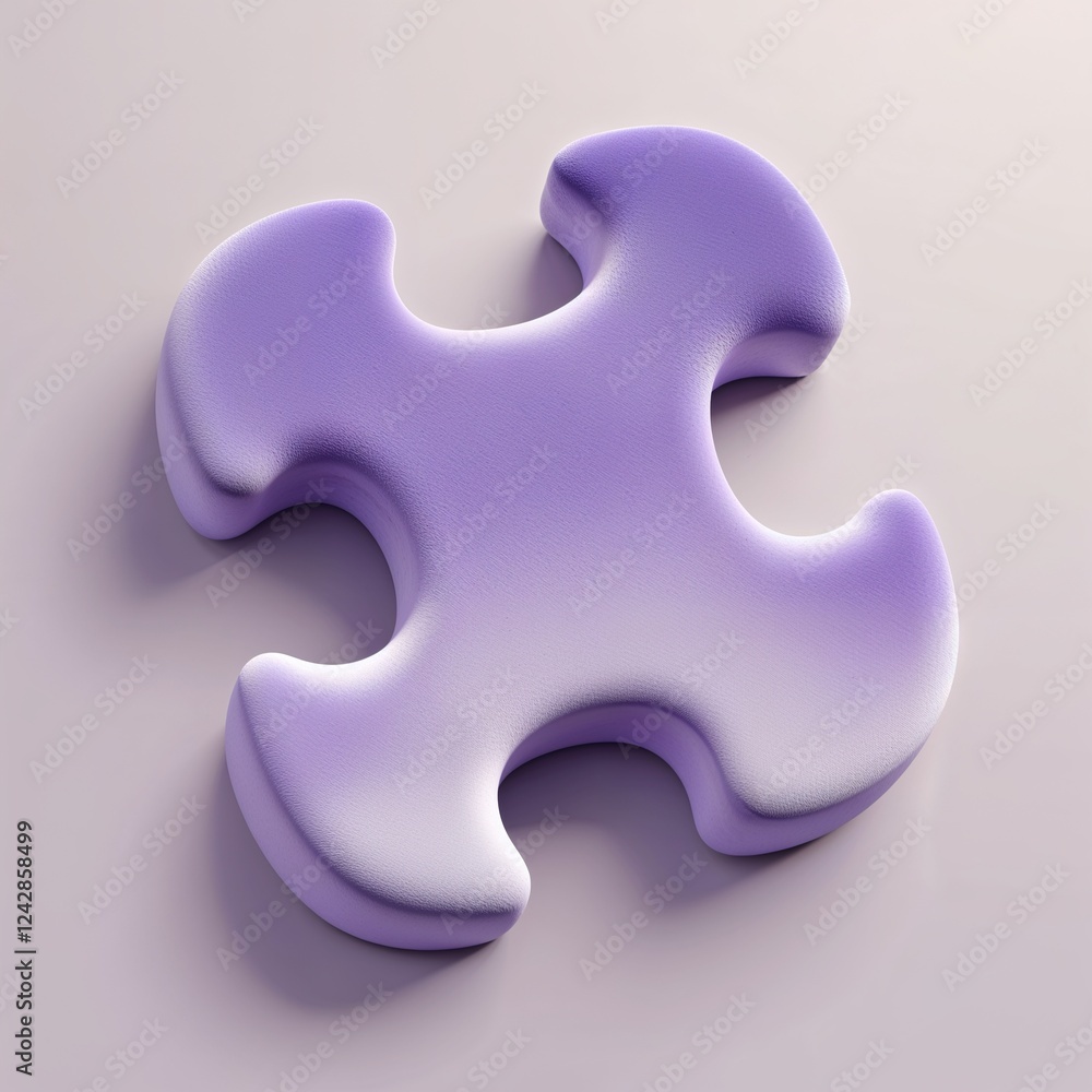 Design_a_lavenderhued_puzzle with missing piece Design_a_lavenderhued_puzzle with missing piece