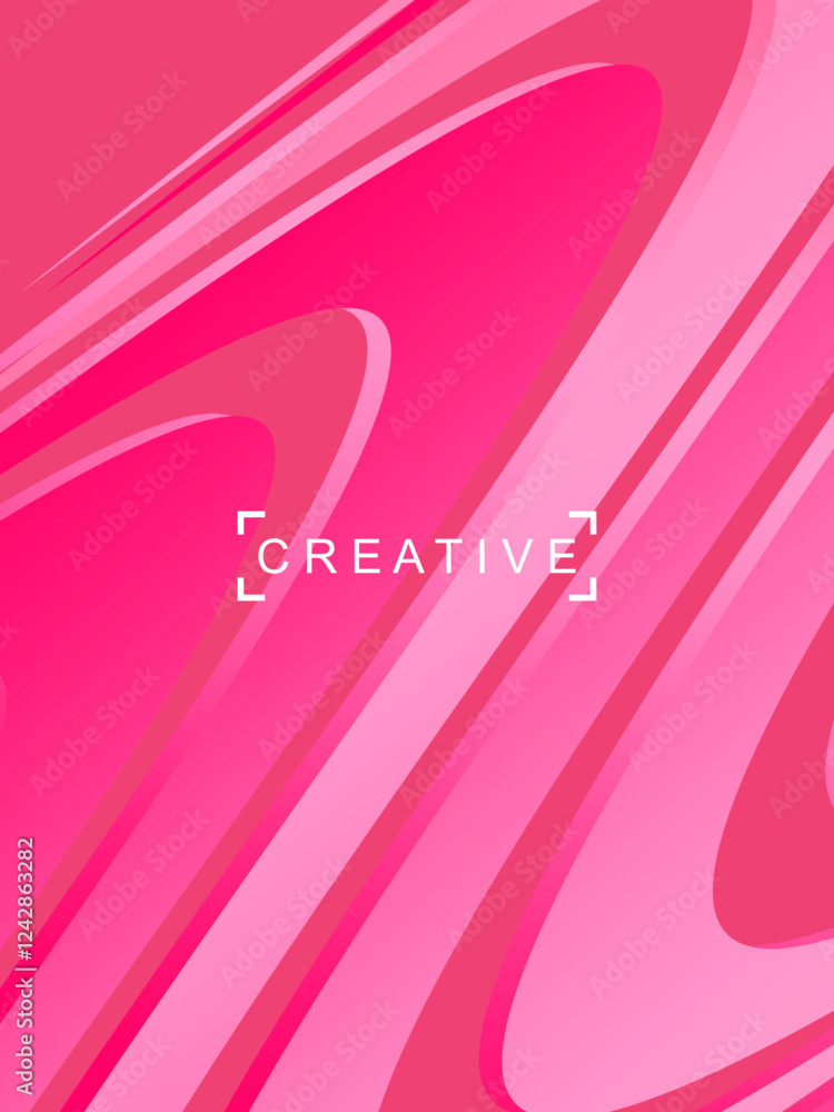 Abstract futuristic pink background with modern design. Realistic 3d wallpaper with luxury flowing pink gradient lines, for posters, websites, brochures, cards, banners, banners, etc. Abstract futuristic pink background with modern design. Realistic 3d wallpaper with luxury flowing pink gradient lines, for posters, websites, brochures, cards, banners, banners, etc.