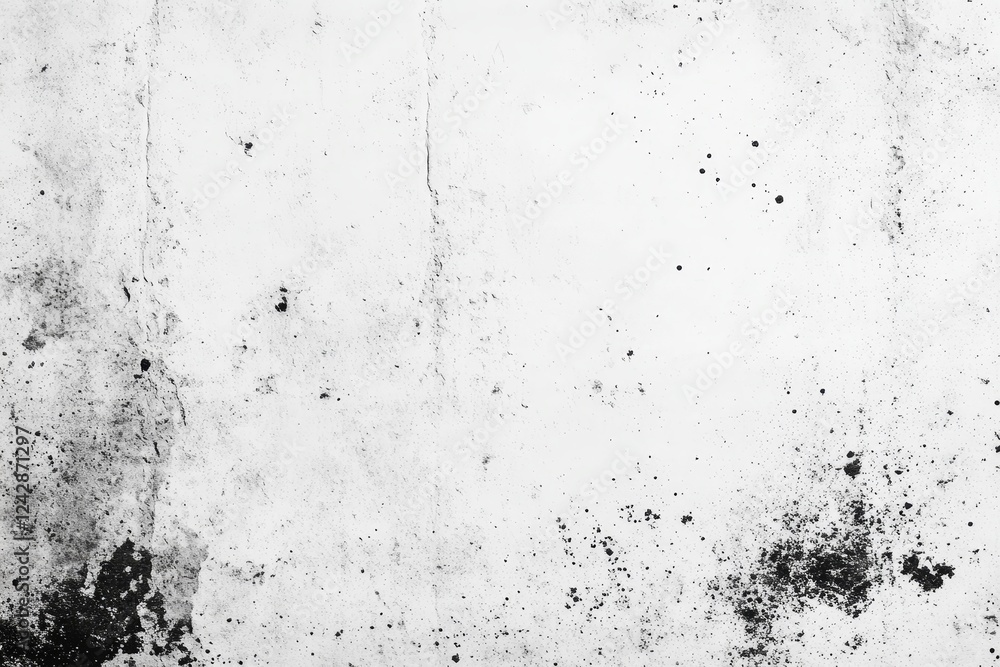 Grunge white wall texture, distressed surface, urban backdrop, design element Grunge white wall texture, distressed surface, urban backdrop, design element