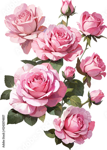 Valentine's Day Pink Rose