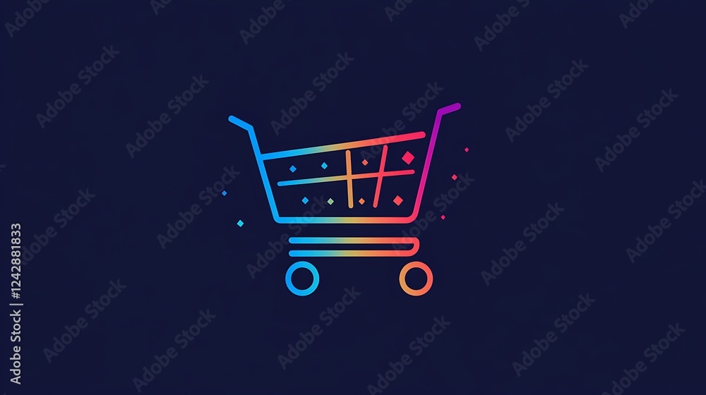 E-commerce Platform Logo with a Clean Digital Look and Modern Design E-commerce Platform Logo with a Clean Digital Look and Modern Design