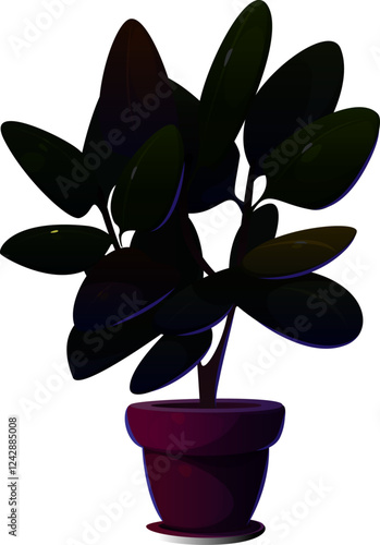 House Plant in Pot