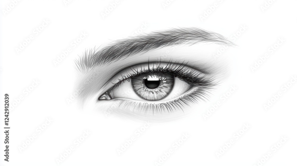 Mesmerizing closeup, unveiling the beauty and intrigue of a woman's eye closeup Mesmerizing closeup, unveiling the beauty and intrigue of a woman's eye closeup