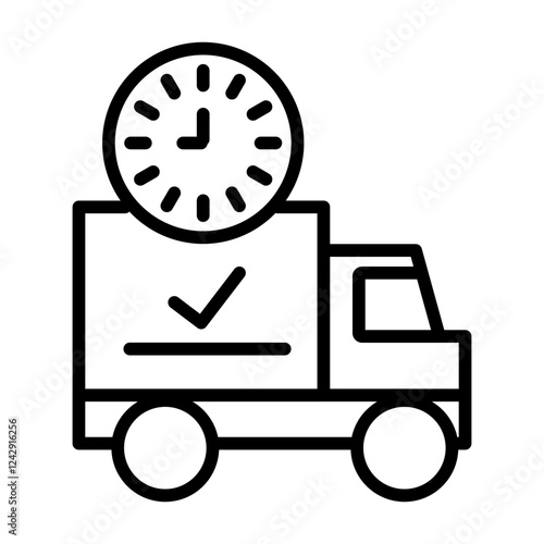Fast delivery icon
