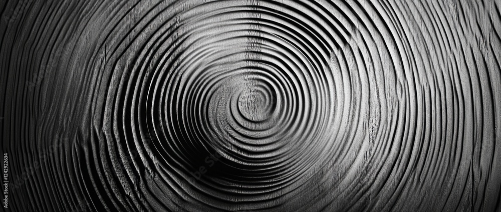 Abstract grayscale spiral texture; dark background; design element Abstract grayscale spiral texture; dark background; design element