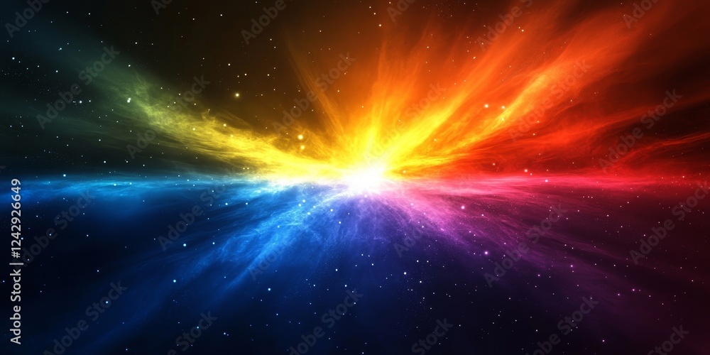 Cosmic Energy in Color, Generative AI Cosmic Energy in Color, Generative AI