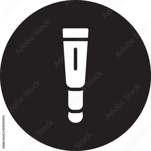 eye cream glyph icon