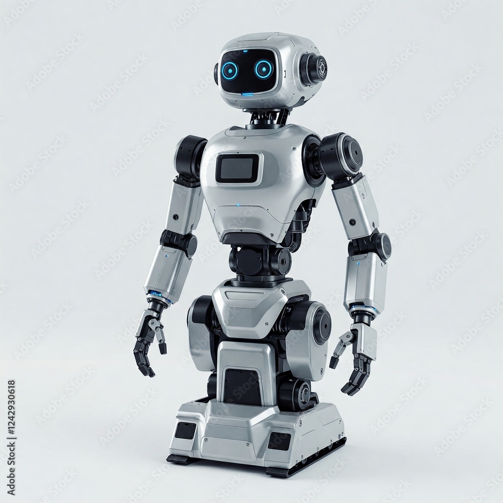 Ein menschenähnlicher, intelligenter Roboter Ein menschenähnlicher, intelligenter Roboter