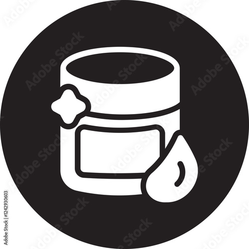 moisturizer glyph icon