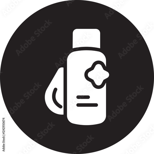 toner glyph icon