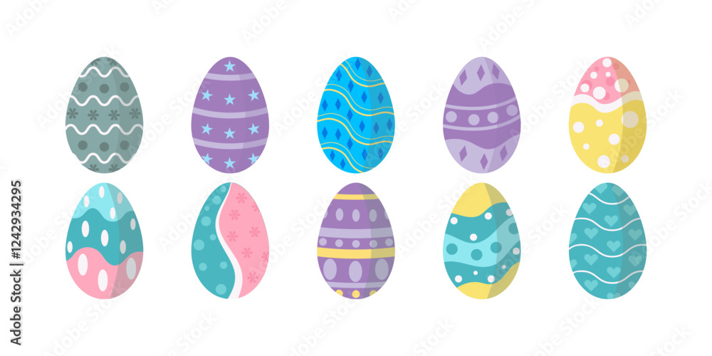 Easter Egg Illustration Set Easter Egg Illustration Set