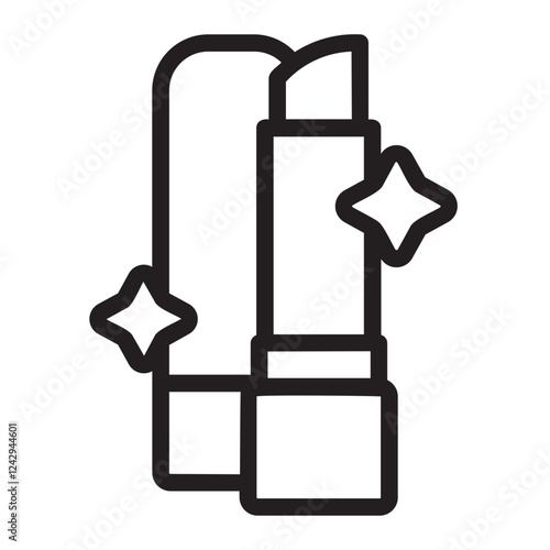 lip balm line icon