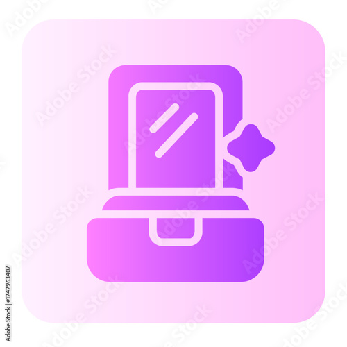 Powder gradient icon