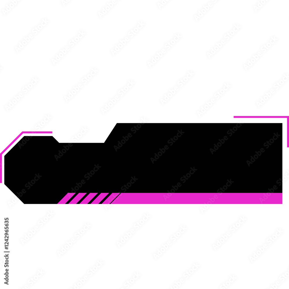 Futuristic Hud Label Futuristic Hud Label