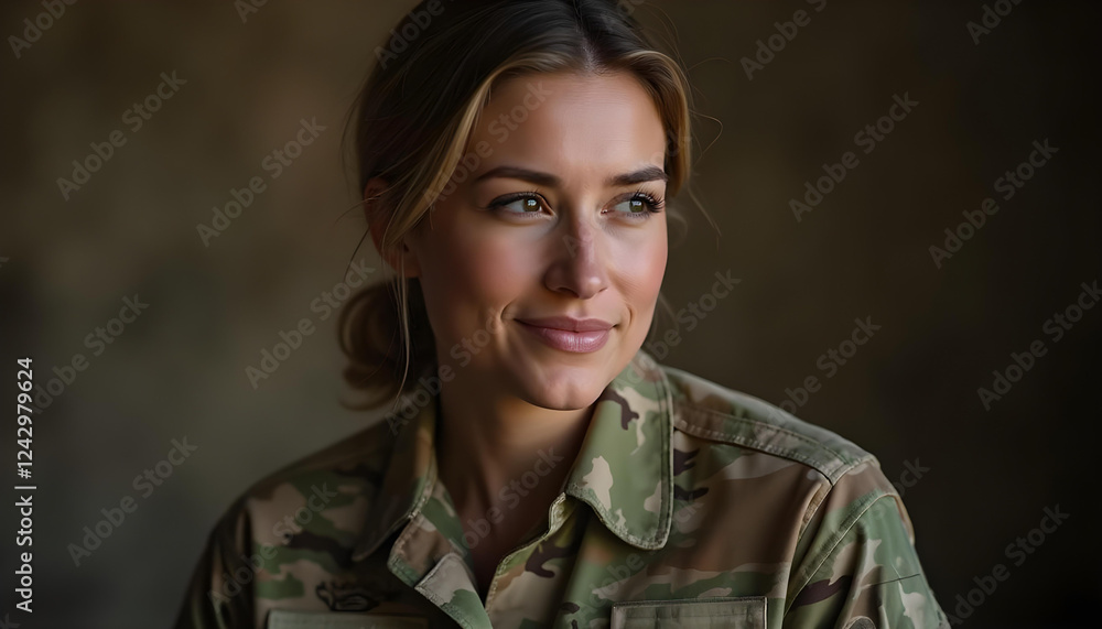 Illustration of soldiers in uniform Illustration of soldiers in uniform
