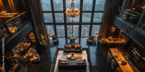 Luxurious Penthouse Apartment with City View