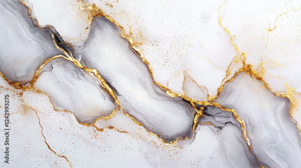 Abstract Marble Texture with Gold Veins and Glitter Abstract Marble Texture with Gold Veins and Glitter
