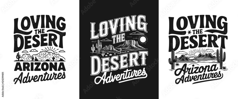 Fototapeta premium Show your love for the desert with our 