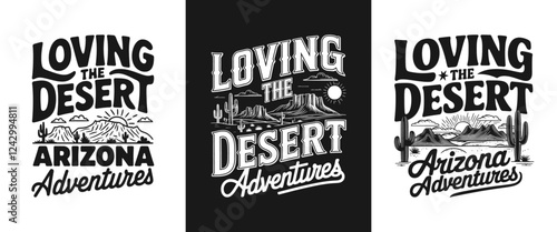 Show your love for the desert with our "Loving the Desert" T-shirt! Featuring stunning desert landscapes and vibrant cacti, this design is perfect for adventure seekers and outdoor enthusiasts passion
